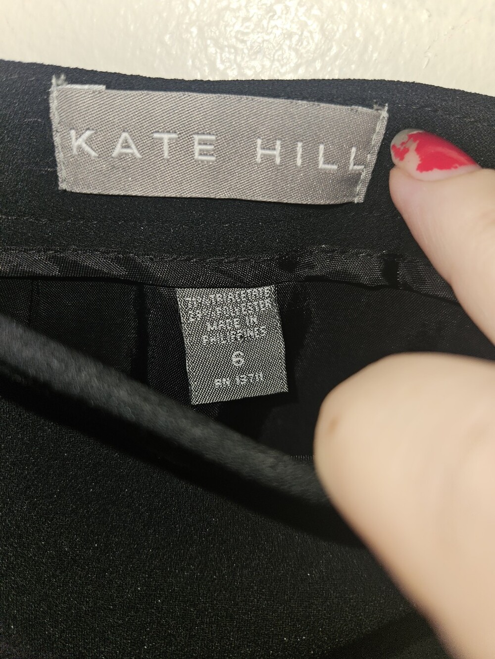 Kate Hill Womans Straight Skirt Size 6 - Picture 5 of 9
